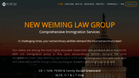 What Nwmlaw.com website looked like in 2019 (4 years ago)