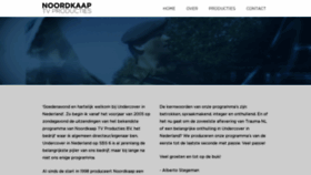 What Noordkaap.nl website looked like in 2019 (4 years ago)