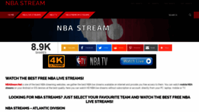 What Nbastream.net website looked like in 2019 (4 years ago)