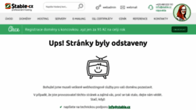 What Nabidka.cz website looked like in 2019 (4 years ago)
