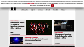 What Newsrimini.it website looked like in 2019 (4 years ago)
