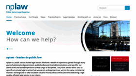 What Nplaw.co.uk website looked like in 2019 (4 years ago)