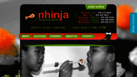 What Nhinja.com website looked like in 2019 (4 years ago)