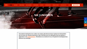 What Nkjunioren.nl website looked like in 2019 (4 years ago)