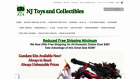 What Njtoysandcollectibles.com website looked like in 2019 (4 years ago)