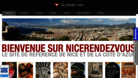 What Nicerendezvous.com website looked like in 2019 (4 years ago)