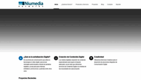 What Niumedia.tv website looked like in 2019 (4 years ago)