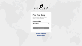 What Nexles.com website looked like in 2019 (4 years ago)