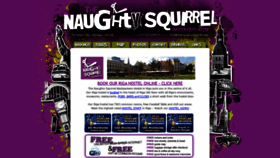 What Naughtysquirrelbackpackers.com website looked like in 2019 (4 years ago)
