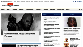 What Naijacenter.com website looked like in 2019 (4 years ago)