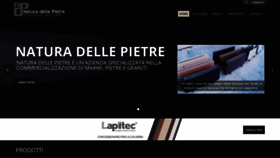 What Naturadellepietre.it website looked like in 2019 (4 years ago)