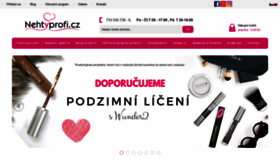 What Nehtyprofi.cz website looked like in 2019 (4 years ago)