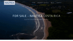 What Nauticacostarica.com website looked like in 2019 (4 years ago)
