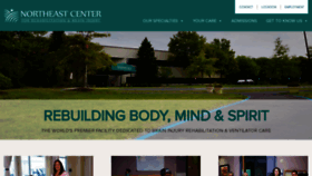 What Northeastcenter.com website looked like in 2019 (4 years ago)