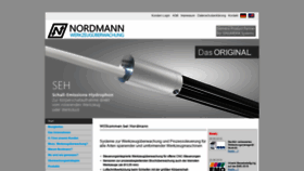 What Nordmann.eu website looked like in 2019 (4 years ago)