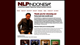 What Nlpindonesia.com website looked like in 2019 (4 years ago)