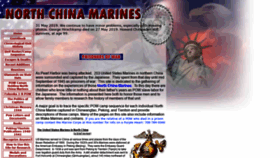 What Northchinamarines.com website looked like in 2019 (4 years ago)