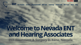 What Nevada-ent.com website looked like in 2019 (4 years ago)