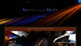 What Newmontagemedia.com website looked like in 2019 (4 years ago)