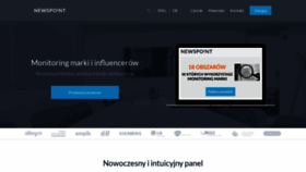 What Newspoint.pl website looked like in 2019 (4 years ago)