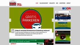 What Nieuwsuitnijmegen.nl website looked like in 2019 (4 years ago)