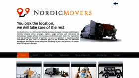 What Nordicmovers.com website looked like in 2019 (4 years ago)