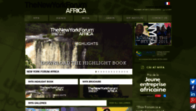 What Ny-forum-africa.com website looked like in 2019 (4 years ago)