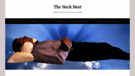 What Necknest.com website looked like in 2019 (4 years ago)