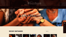 What Nelsonfrazierfuneralhome.com website looked like in 2019 (4 years ago)