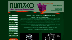 What Numaco.com website looked like in 2019 (4 years ago)