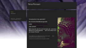 What Ninaroosen.com website looked like in 2019 (4 years ago)