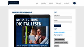 What Nordseezeitung.de website looked like in 2019 (4 years ago)