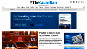 What Ngrguardiannews.com website looked like in 2019 (4 years ago)