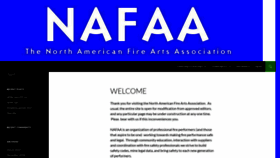 What Nafaa.org website looked like in 2019 (4 years ago)