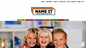 What Nameit.co.nz website looked like in 2019 (4 years ago)