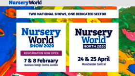 What Nurseryworldshow.com website looked like in 2019 (4 years ago)