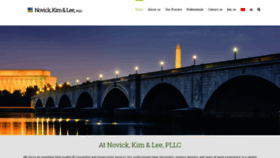 What Nkllaw.com website looked like in 2019 (4 years ago)