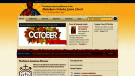 What Neamericandiocese.org website looked like in 2019 (4 years ago)