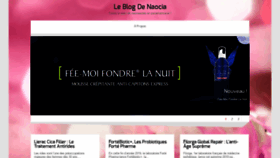 What Naocia-leblog.com website looked like in 2019 (4 years ago)