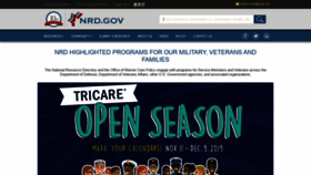 What Nrd.gov website looked like in 2019 (4 years ago)