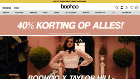 What Nl.boohoo.com website looked like in 2019 (4 years ago)