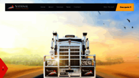 What Nationalheavyhaulage.com.au website looked like in 2019 (4 years ago)