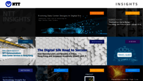 What Nttcominsight.com website looked like in 2019 (5 years ago)