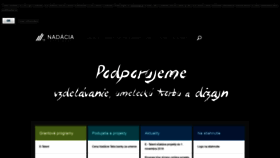 What Nadaciatatrabanky.sk website looked like in 2019 (4 years ago)