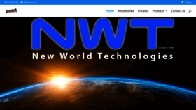 What Nwt.co.za website looked like in 2019 (4 years ago)