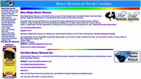 What Ncboxerrescue.org website looked like in 2019 (4 years ago)