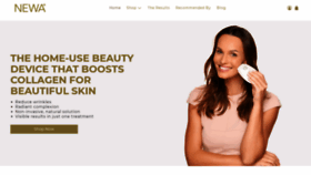What Newabeauty.co.uk website looked like in 2019 (4 years ago)