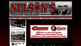 What Nelsonstrailers.com website looked like in 2019 (4 years ago)