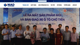 What Nganluc.vn website looked like in 2019 (4 years ago)