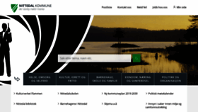 What Nittedal.kommune.no website looked like in 2019 (4 years ago)